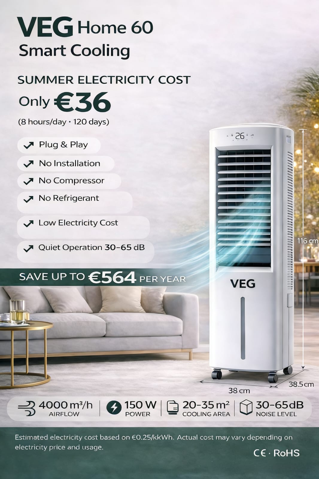 Home 60 - For Hotelrooms & Home