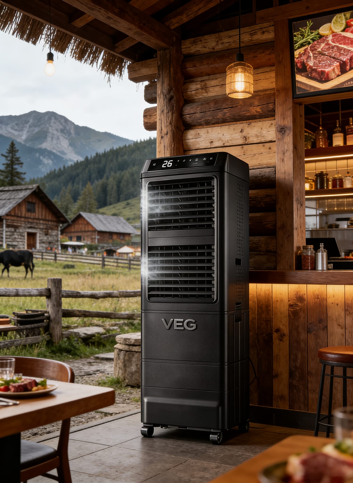 Solar Pro 90 (Battery) - For Restaurants, Business & large halls