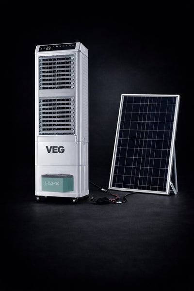 VEG Solar Pro 90 - Solar Set (including Solar Panel) - For Restaurants, Business & large halls