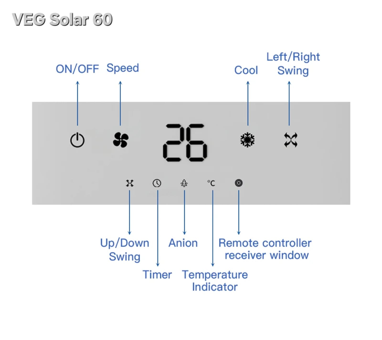 Solar 60 (Battery) - For Hotelrooms & Home