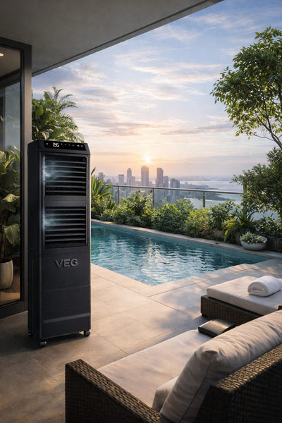 VEG Solar Pro 90 - Solar Set (including Solar Panel) - For Restaurants, Business & large halls
