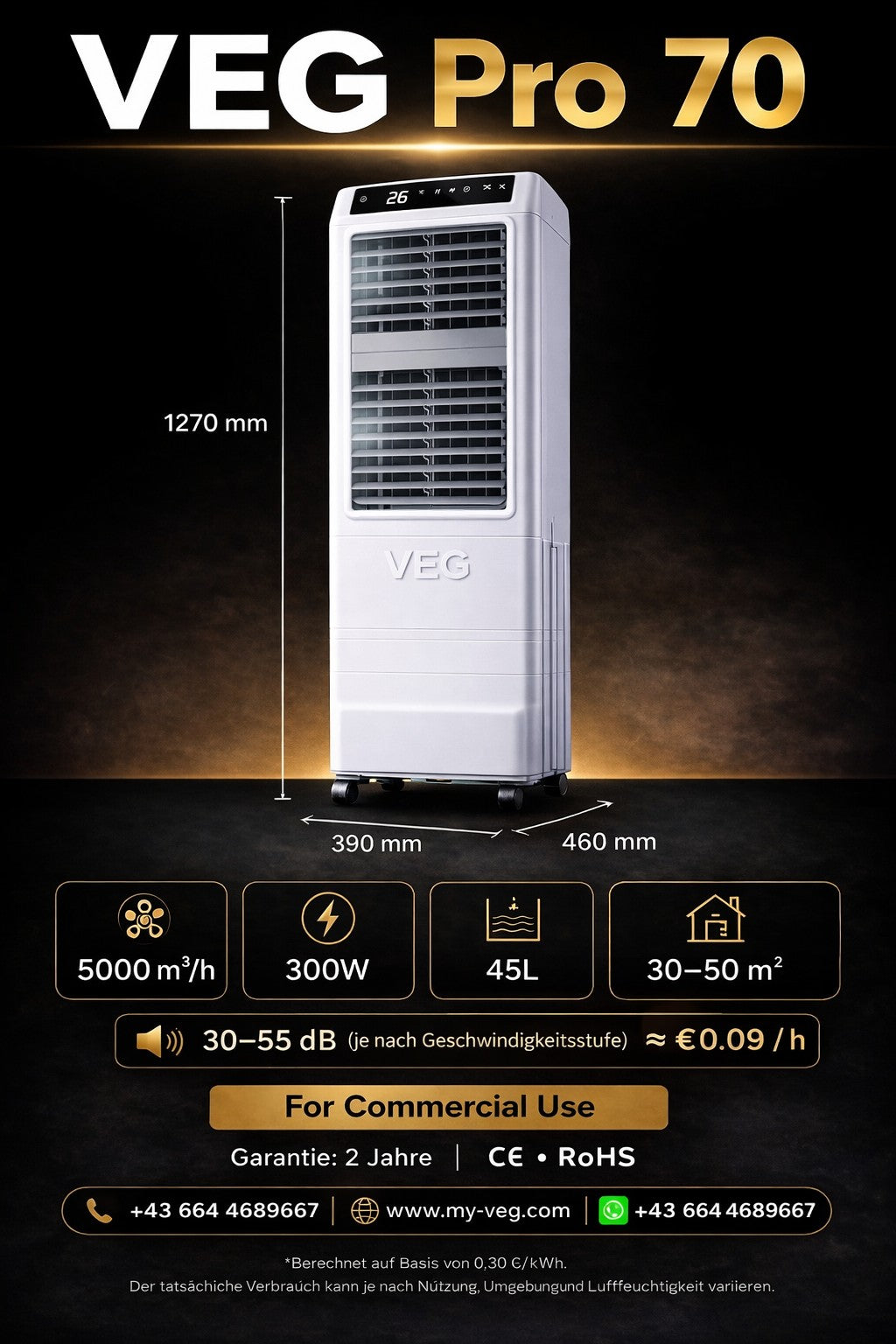 PRO 70 - For Restaurants & Business