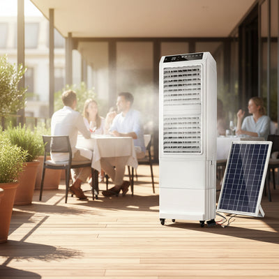VEG Solar Pro 90 - Solar Set (including Solar Panel) - For Restaurants, Business & large halls
